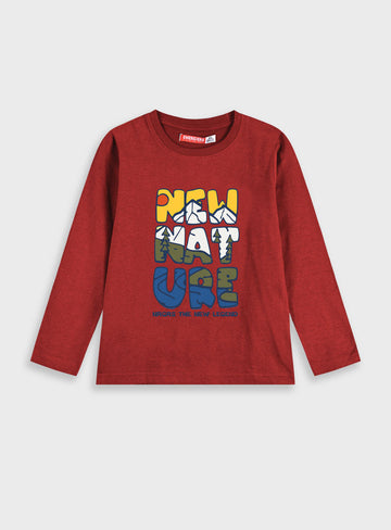 Children's Orange Boy'S Blouse Energiers