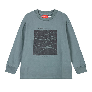 Children's Green Blouse For Boy Energiers