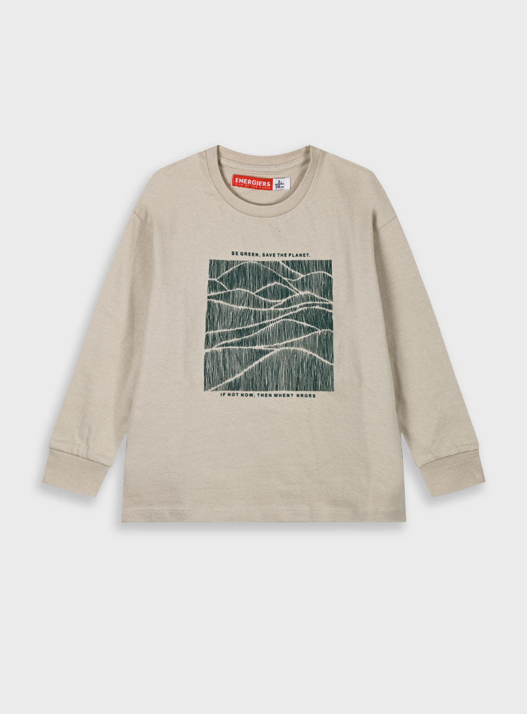 Children's White Blouse For Boy Energiers