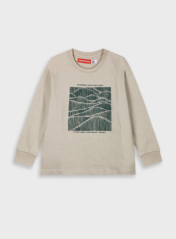 Children's White Blouse For Boy Energiers