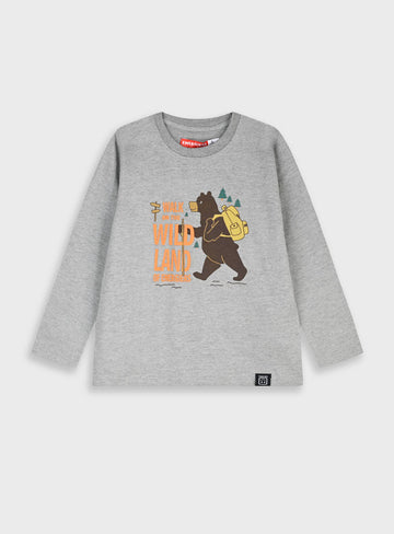 Children's Grey Blouse For Boy Energiers