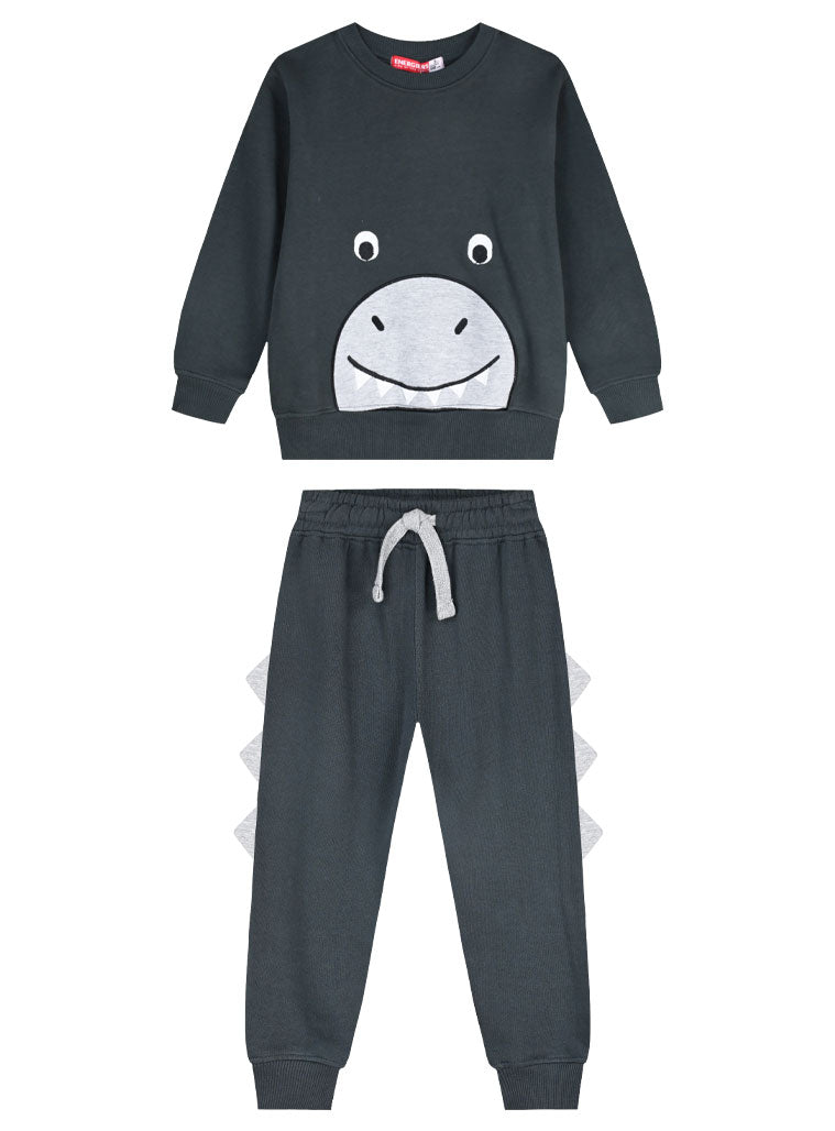 Children's Anthracite Tracksuit For Boy Energiers