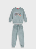 Children's Green Tracksuit(Blouse,Trousers) Energiers