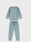Children's Green Tracksuit(Blouse,Trousers) Energiers