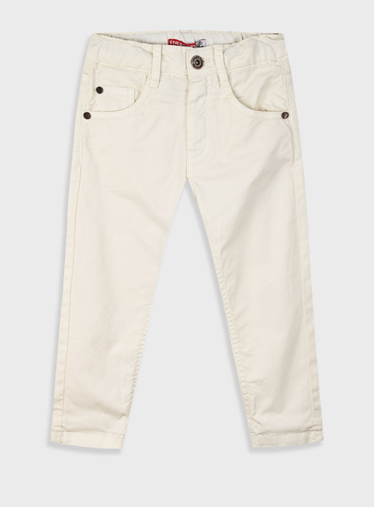 Cream BOY'S TROUSERS