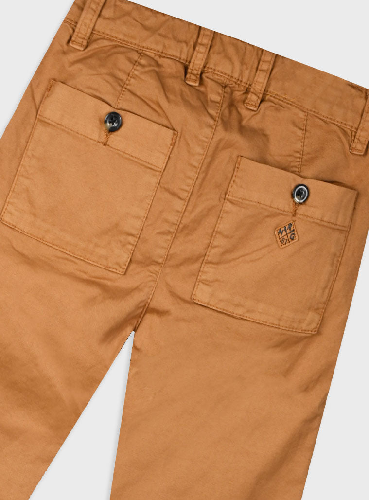 Chocolate BOY'S TROUSERS