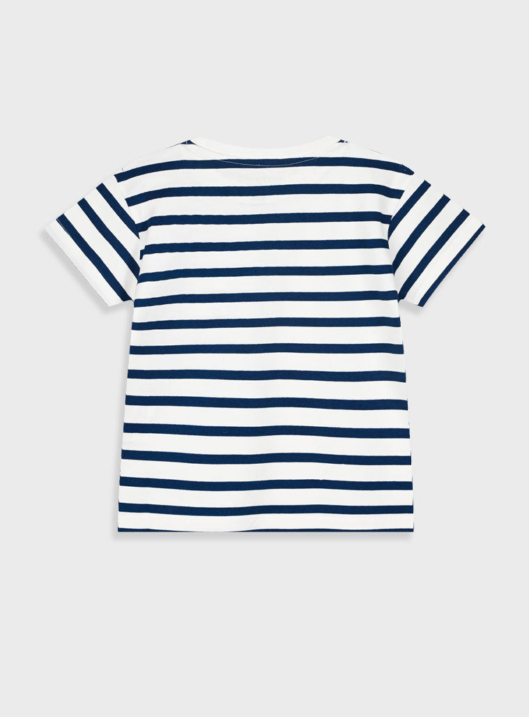 Stripped Print BLOUSE