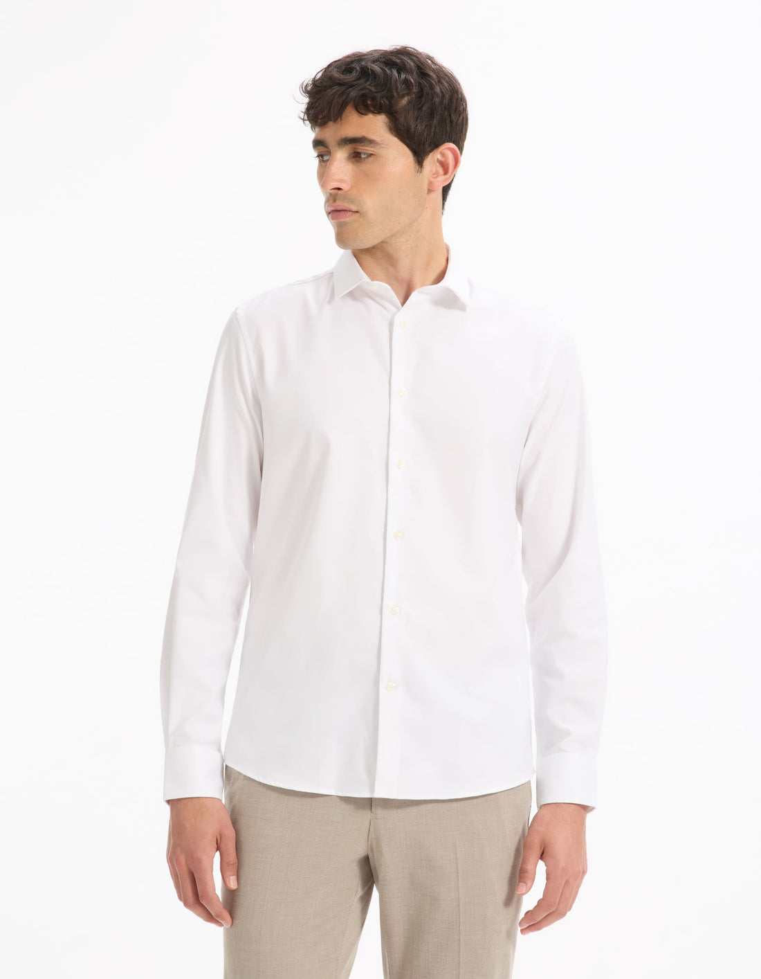 Narox Blanc Long Sleeves Shirt Celio