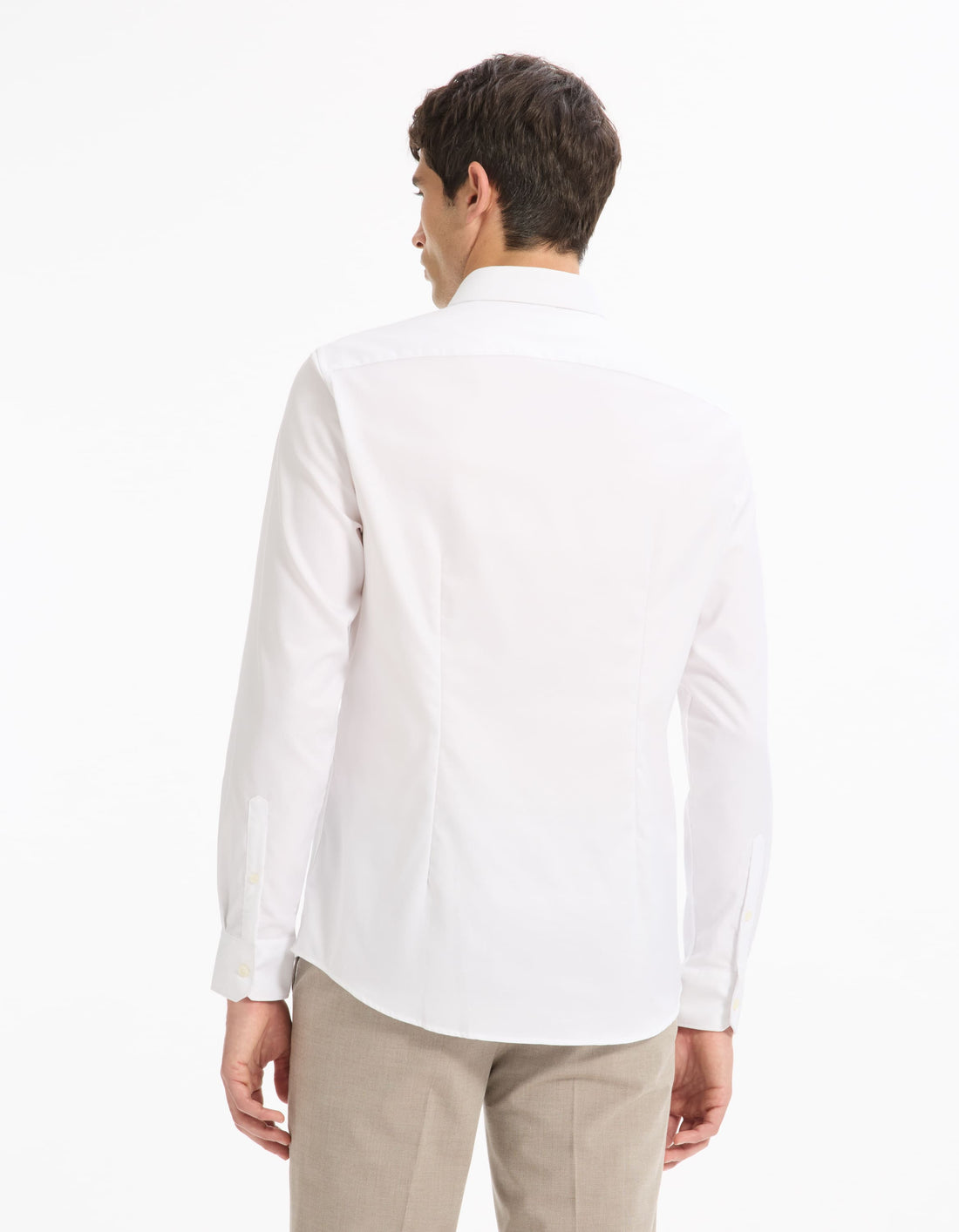 Narox Blanc Long Sleeves Shirt Celio