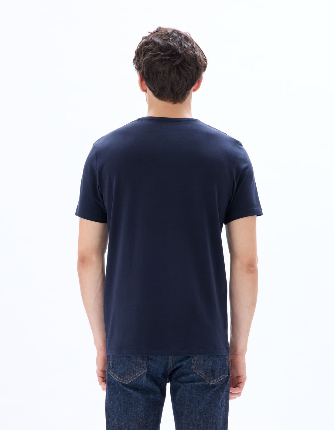 Neunir Navy Blue 02 Short Sleeves Tshirt Celio