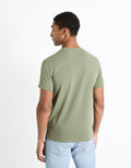 Neunir Khaki Short Sleeves Tshirt Celio
