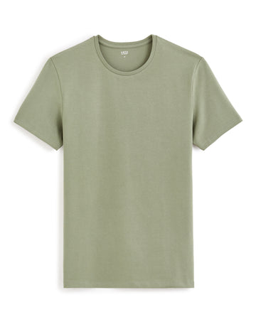 Neunir Khaki Short Sleeves Tshirt