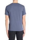 Neunir Grey Blue Short Sleeves Tshirt Celio