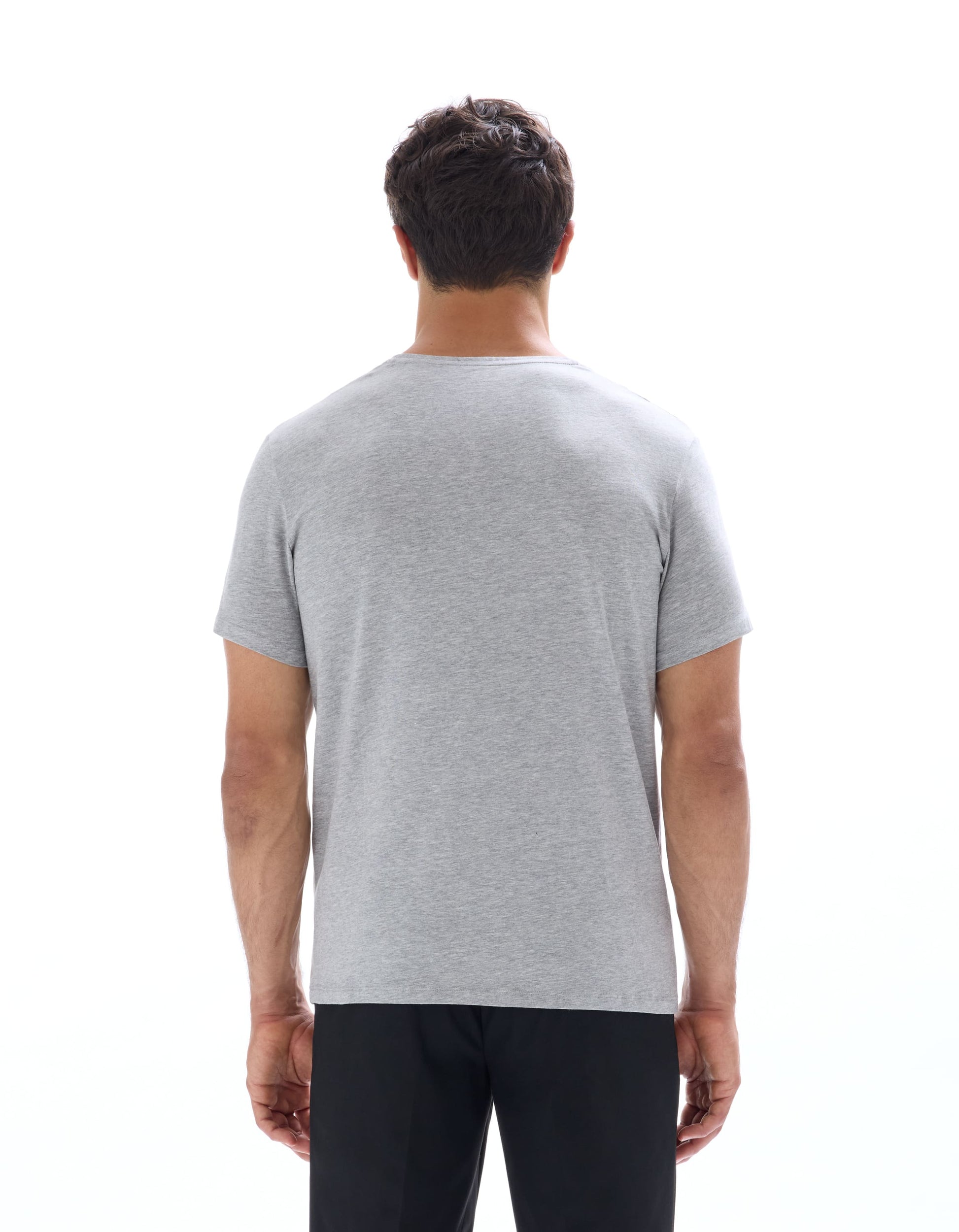 Neuniv Gris Chine Short Sleeves Tshirt Celio