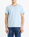 Tee shirt col V