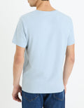 Neuniv Light Blue 02 Short Sleeves Tshirt Celio