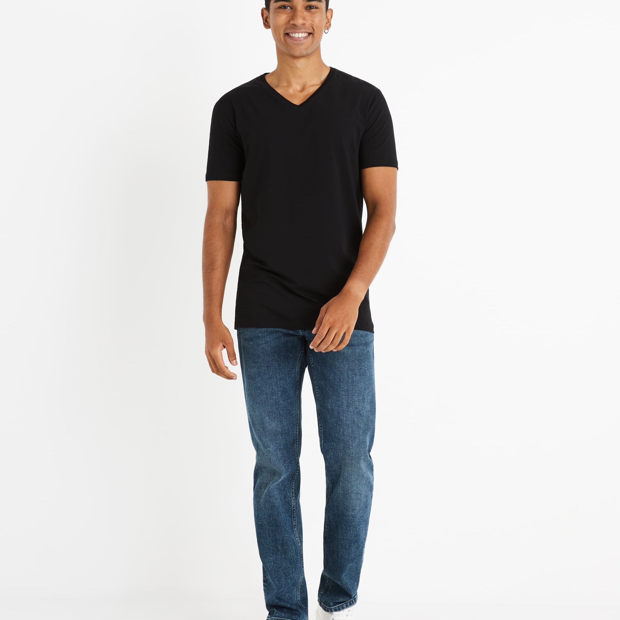 Neuniv Noir Short Sleeves Tshirt Celio