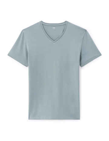 NEUNIR Short sleeves TShirt-vert de gris