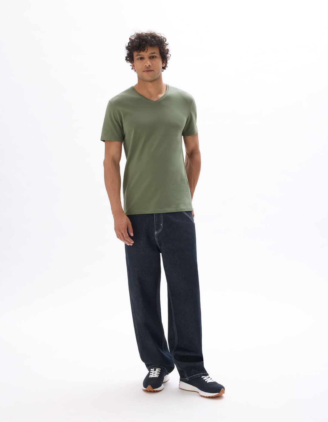 Neuniv Light Sea Green Short Sleeves Tshirt Celio