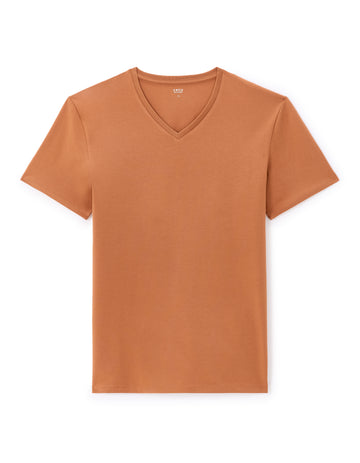 NEUNIV Short sleeves TShirt-noisette