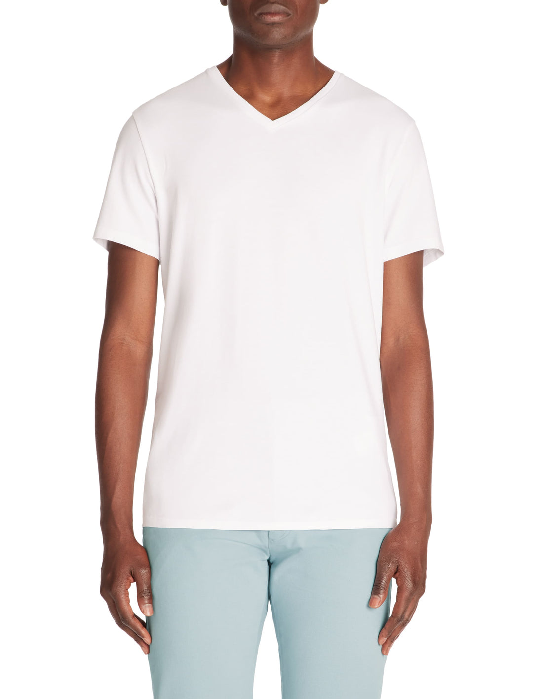 Neuniv Optical White Short Sleeves Tshirt Celio