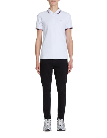 Necetwo Blanc Short Sleeves Polo Celio