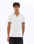 Slim fit pique polo shirt in stretch cotton Celio