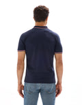 Necetwo Navy Blue 02 Short Sleeves Polo Celio