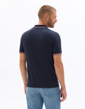 Slim fit stretch cotton pique polo shirt Celio