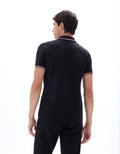 Necetwo Noir Short Sleeves Polo Celio
