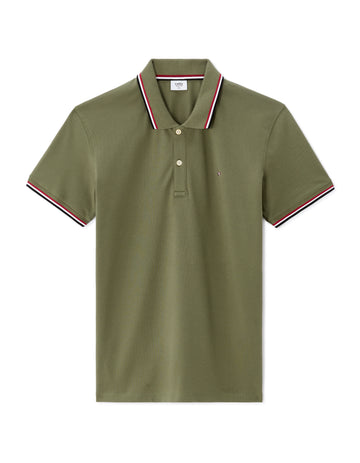 NECETWO LIGHT KHAKI SS POLO