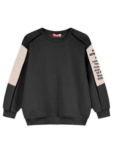 Children's Black Blouse For Boy Energiers