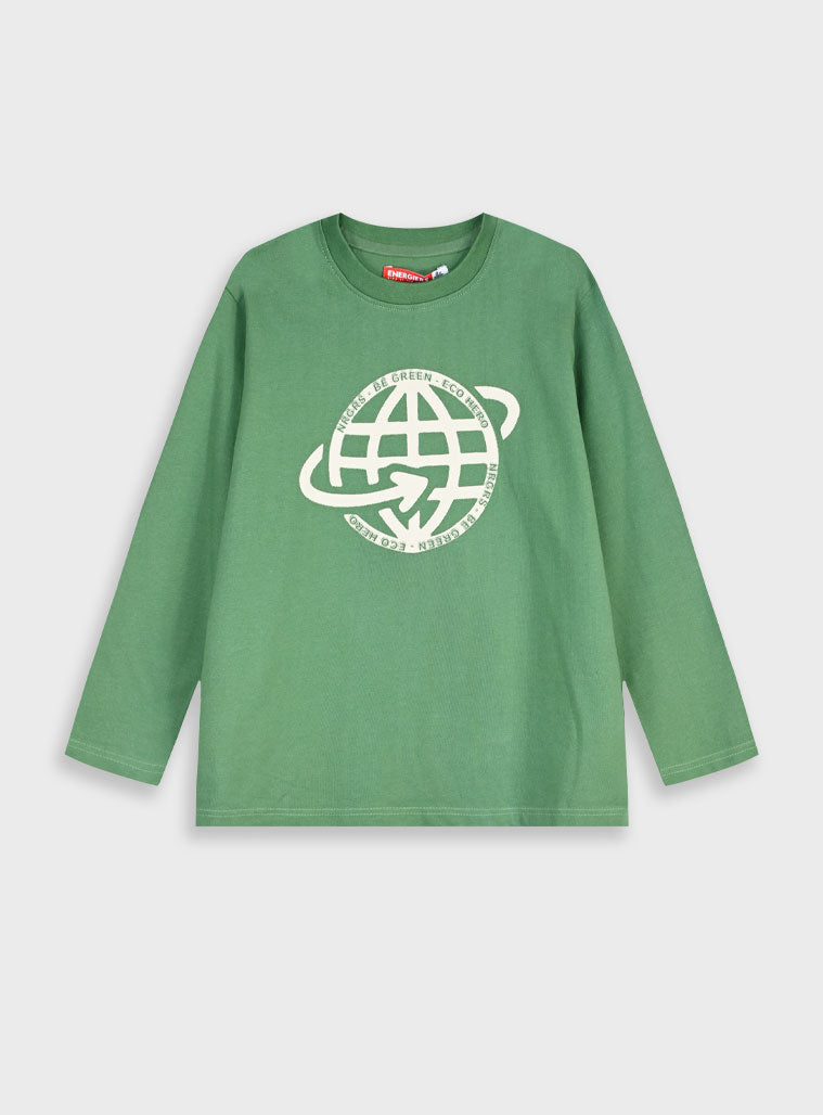 Children's Green Blouse Energiers
