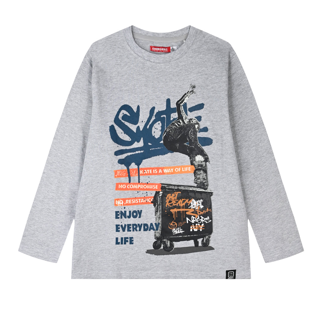 Children's Grey Blouse For Boy Energiers