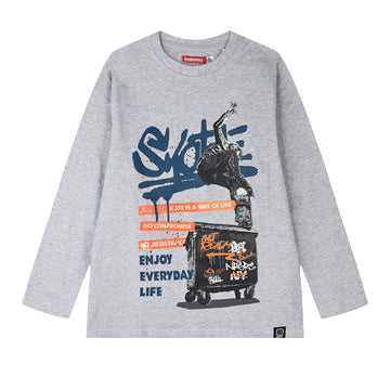 Children's Grey Blouse For Boy Energiers