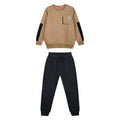 Children's Black Tracksuit(Blouse,Trousers) For Boy Energiers