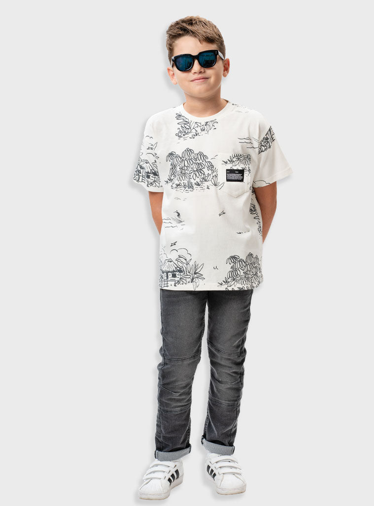 Black Denim TROUSERS