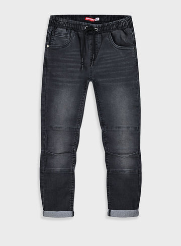 Black Denim TROUSERS