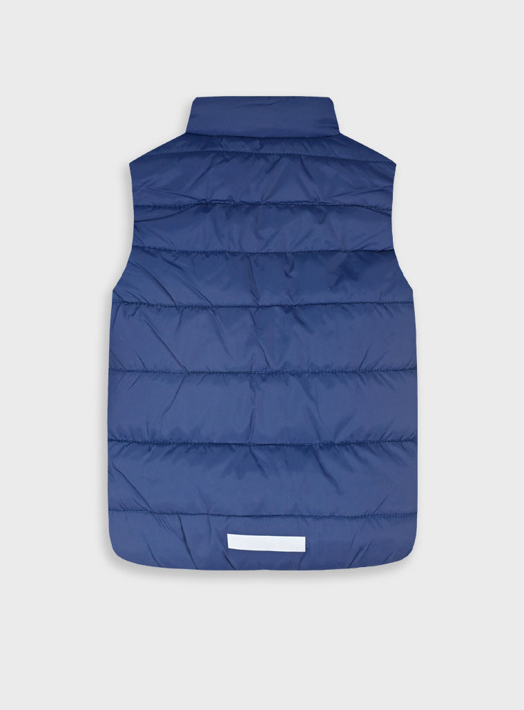 Navy SLEEVELSS JACKET