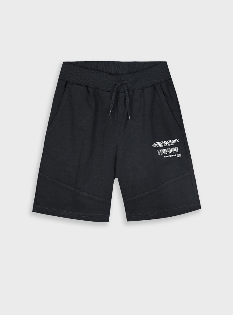 Black BOY'S BERMUDA