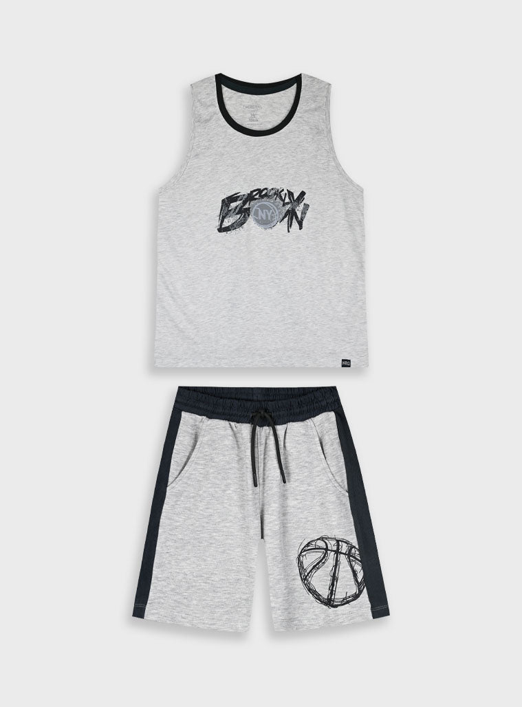 Grey Melange SET