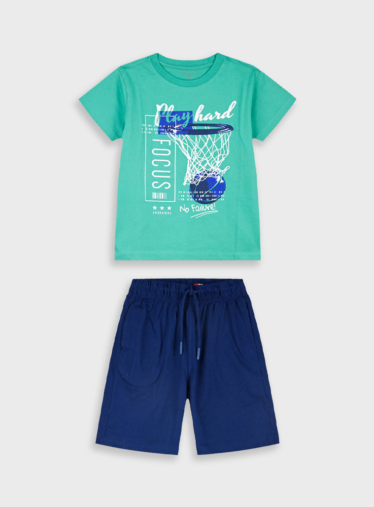 Set(Blouse,Shorts) for Boys Energiers