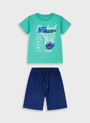 Set(Blouse,Shorts) for Boys Energiers