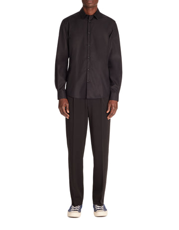 Rabellefr Black Long Sleeves Shirt Celio