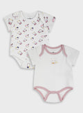  Multi 2 Pcs.Infant'S Set Romper For Girls Energiers
