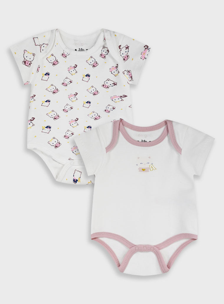  Multi 2 Pcs.Infant'S Set Romper For Girls Energiers