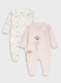  Multi 2 Pcs. Infant'S Set (Rompers) Energiers