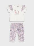 Multi Set T-Shirt And Leggings For Baby Girls Energiers