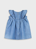 Blue Denim INFANT'S DRESS