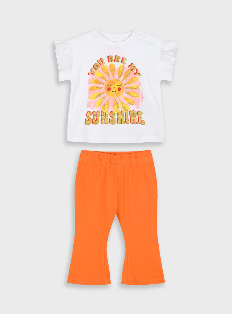 Orange INFANT'S SET